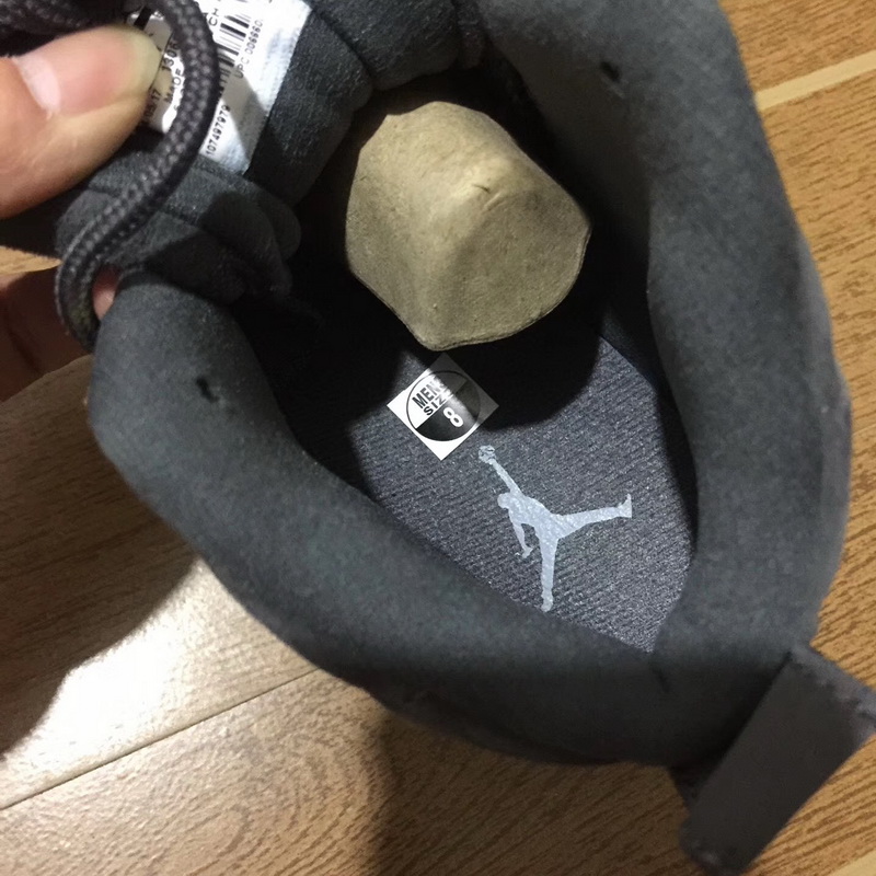 Authentic Air Jordan 12 Grey Suede